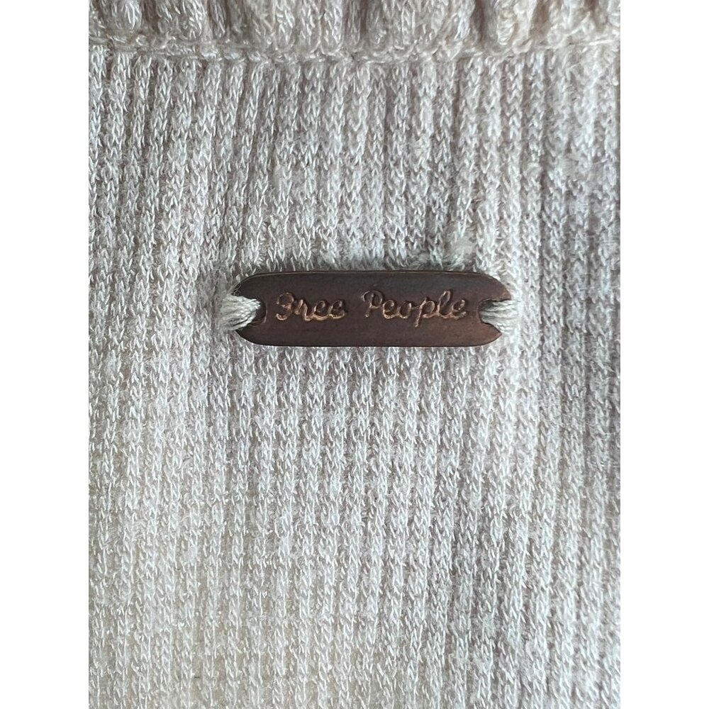 Vintage Y2K Free People Crochet Lace Cardigan Top • Boho Fairycore Coquette - Picture 8 of 12